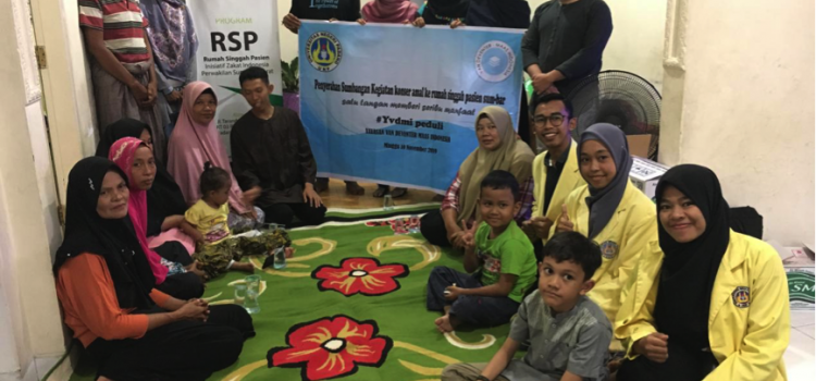 RR Padang: Donation for Rumah Singgah Pasien (RSP) IZI Padang