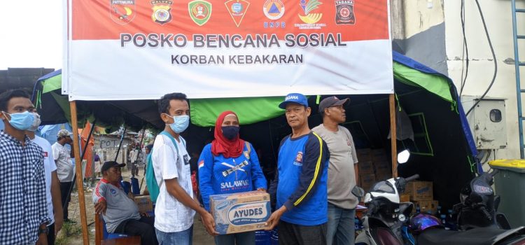 RR Ambon: Donation for Fire Victims in Ongkoliong