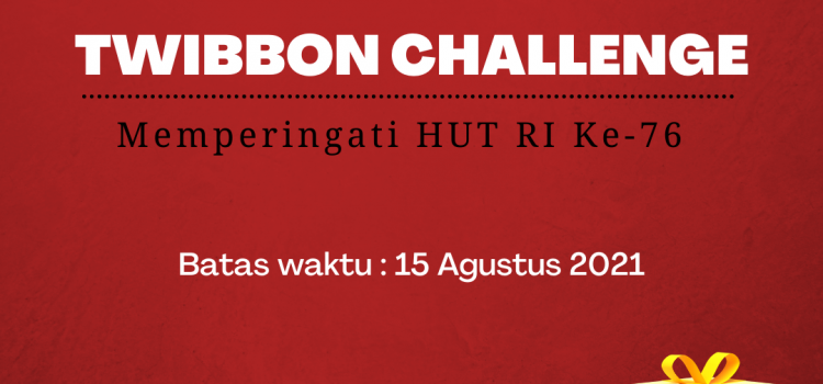 RR Medan: Twibbon Challenge Celebrating 76 Indonesian Independence Day