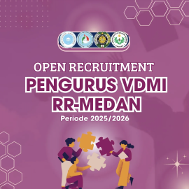 RR Medan: Open Recruitment Pengurus RR Medan 2025/2026